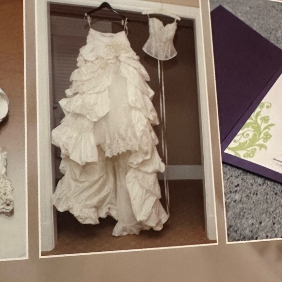 Pnina Tornai bridal gown corset and skirt wedding dress - Picture 9 of 16